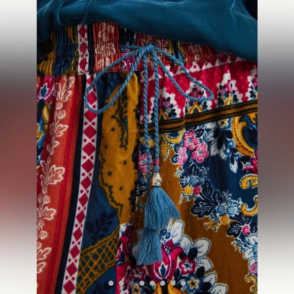 Anthropologie Multicolor Patterned Pants - Picture 8 of 10